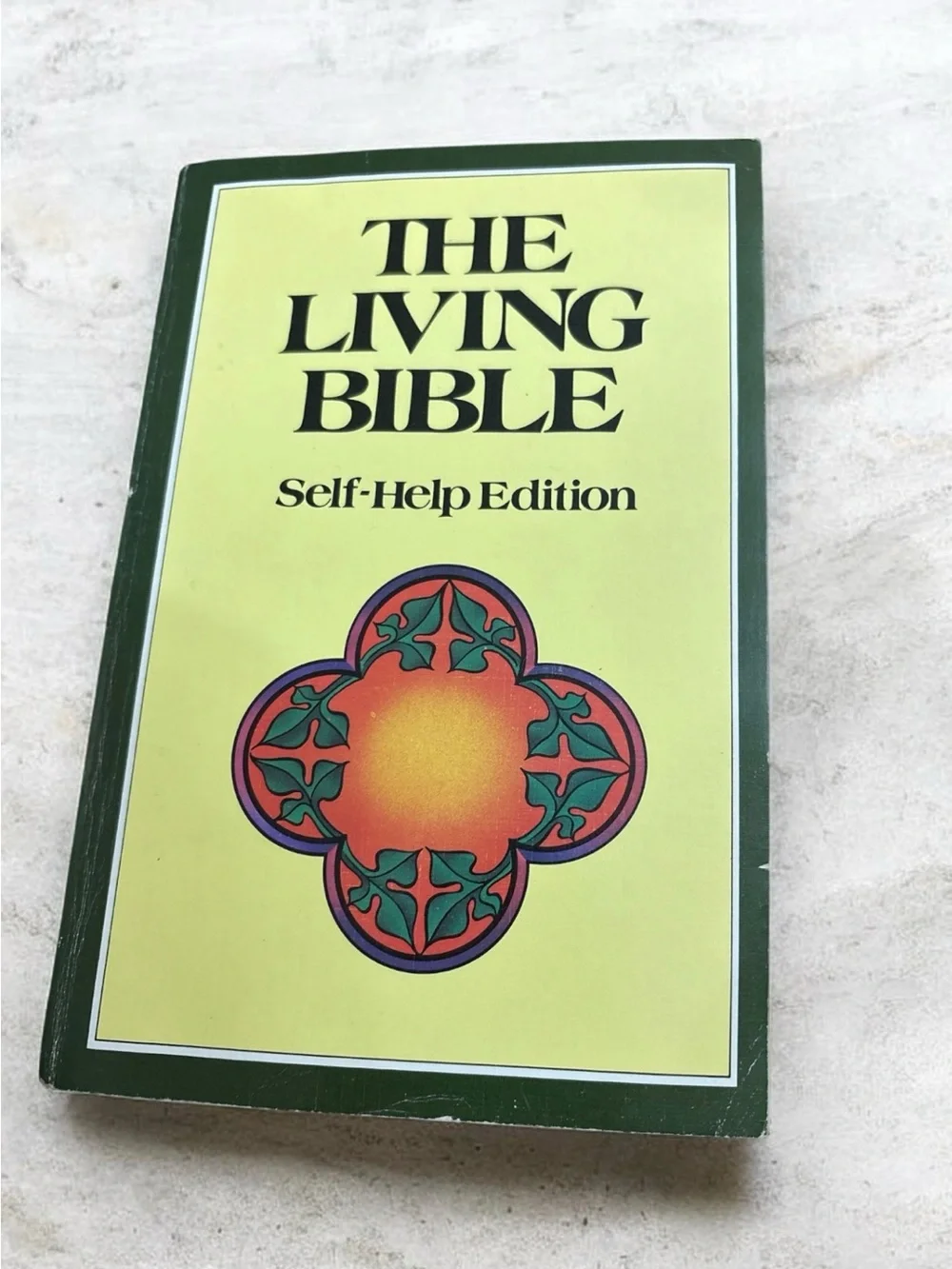 The Living Bible Self-Help Edition - Light Green Cover